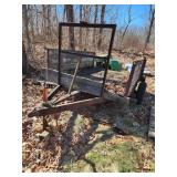 Utility Trailer with Wooden Sides