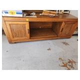 Wood Entertainment Center Cabinet