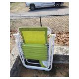 Green Zero Gravity Folding Chair