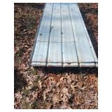 37X BID 37 Sheets of 8ft Tin Roofing