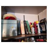 Books, Chemicals, and Tools