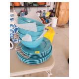 Blue Ceramic Dishware