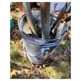 Bucket of Mixed Metal Items