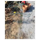 Green Garden Fencing Panels