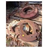 4 X BID Four Wheel Weights