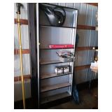 Six-Shelf Metal Storage Cabinet