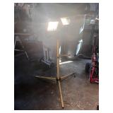 Yellow Tripod Work Light Stand