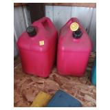 2 XBID Two 5-Gallon Plastic Gas Cans