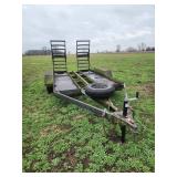 14ft Car Trailer with Ramps