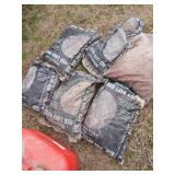 Six Bags of Red Lava Rock
