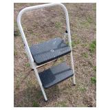 Two-Step Folding Steel Step Stool