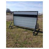 5x8ft Lighted LED Sign with Letters