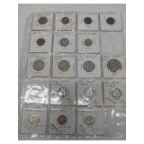 World Coin Collection in Holders