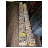 Two Rolls of straw mats