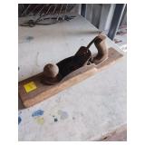 Wooden Hand Plane With Metal Blade