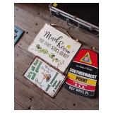 Three Decorative Signs
