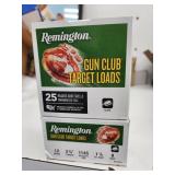 2xBID Remington Gun Club Target Loads 25pk
