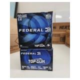 2xBID Federal 20 Gauge 25 pk