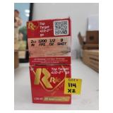 2xBID Rio 410 Gauge Shotgun Shells