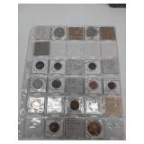 Coin Collection in Sleeves