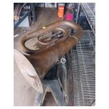 copper Tuba with Rustic Finish