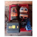 WEN Battery Charger and Batteries