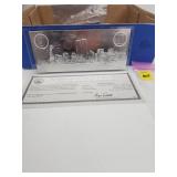 9/11 silver leaf commemorative coin