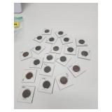 19th-20th Century Indian head pennies