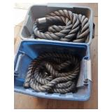 2 X BID Two Totes of Large Rope
