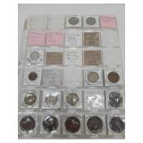 World Coins in Holders