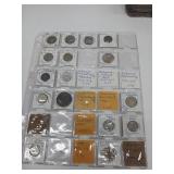 Encased World Coins