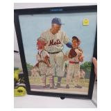 Casey Stengel Mets Framed Print