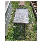 Metal Wheeled Garden Cart
