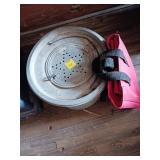 Minnow Bucket and Folding Seat