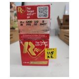 2xBID Rio 410 Gauge Shotshells