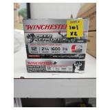 2xBID Winchester 12 Gauge Deer Slug Ammo 5pk