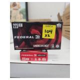 2xBID Federal .223 REMï¿½ 20pk