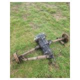 VW Axle and Transmission Assembly