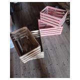 4X BID Wooden Crates