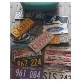 Tote of License Plates