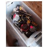 Tote of Tools and Hardware