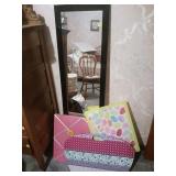 Wall Mirror and Decorative Boards