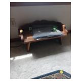 Wooden Doll Bench With Cushion