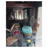 Top Shelf Decorative Contents