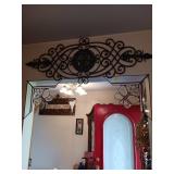 Decorative Wrought Iron Wall Panel