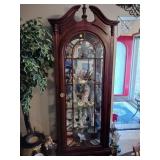 Wooden Display Cabinet with Glass
