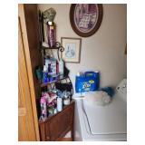 Laundry Shelf With Supplies
