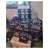 Ornate Wooden Birdhouse Cage