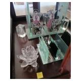 Glass Decorations and Figurines Lot