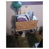 Metal Stand With Assorted Items